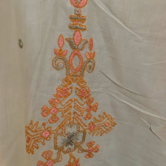 Limelight embroidered cotton Pakistani suit - Picture 4 of 8